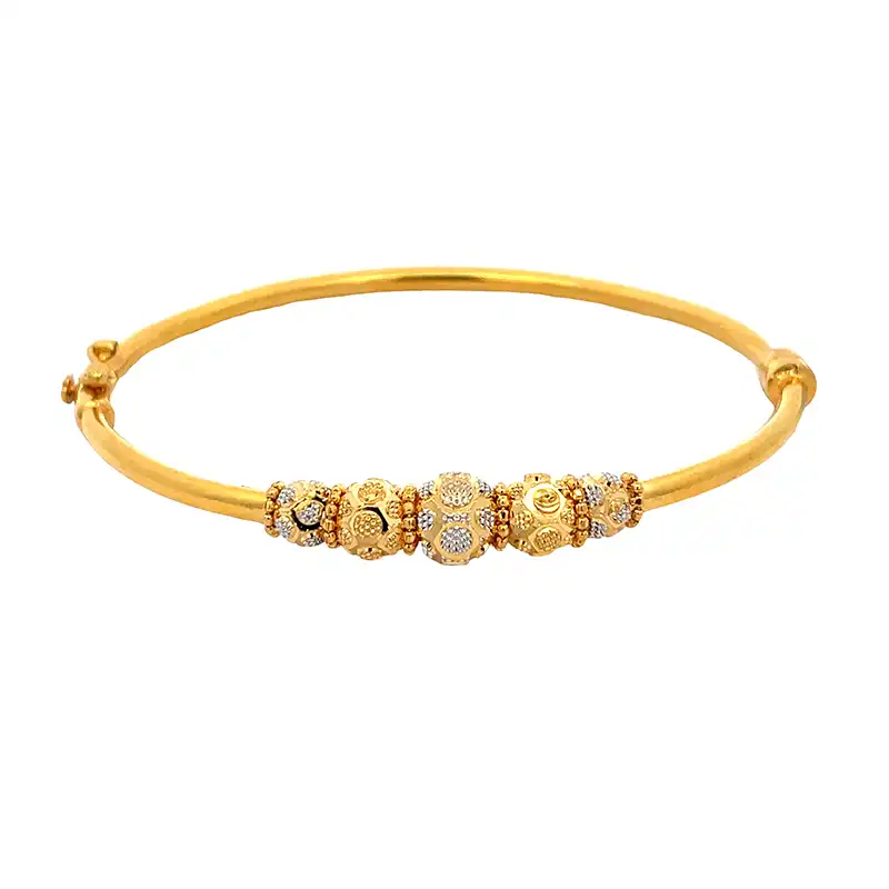 22K Gold Fashion Bangle